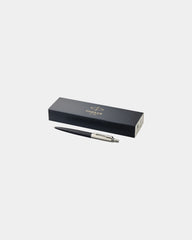 Stylo bille inox Parker Jotter Bond Street à personnaliser - Noir