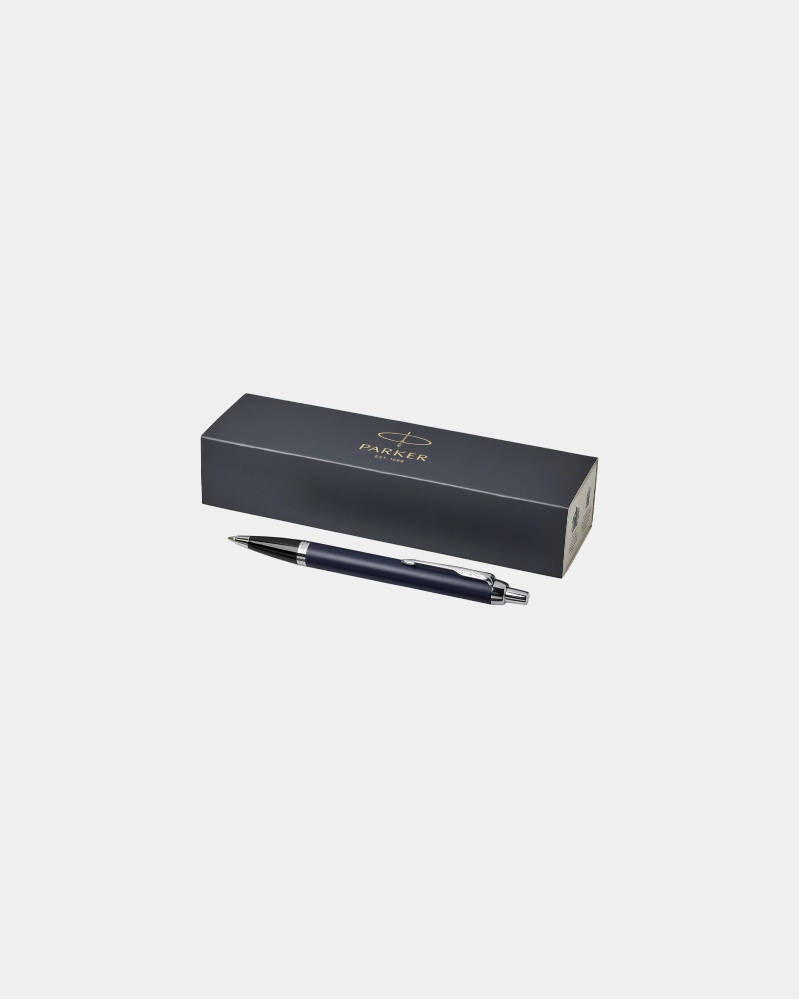 Stylo à bille laiton Parker IM à personnaliser - Bleu