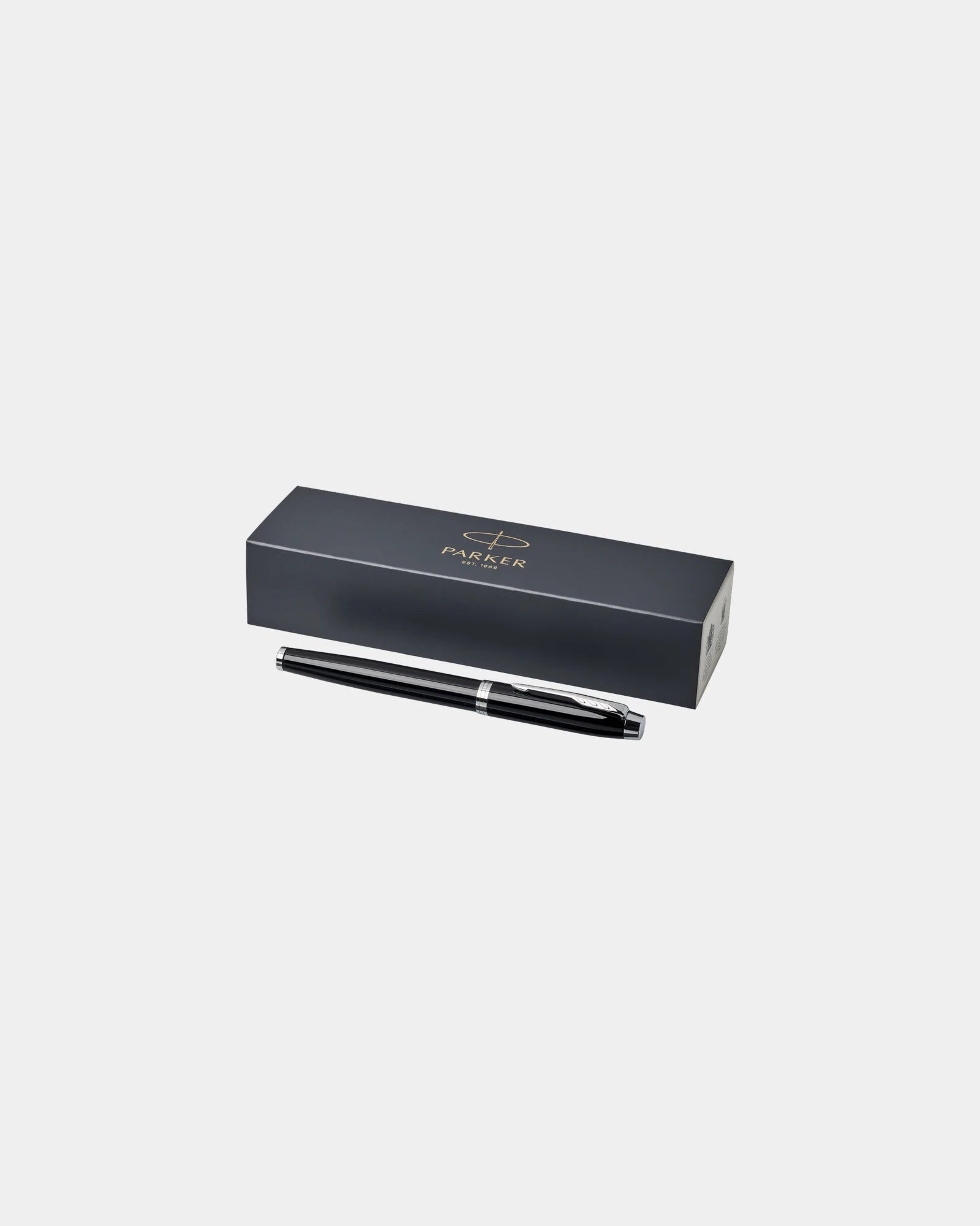 Stylo plume inox Parker IM à personnaliser - Noir