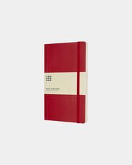 Carnet souple papier Moleskine Classic L à personnaliser - Rouge Écarlate