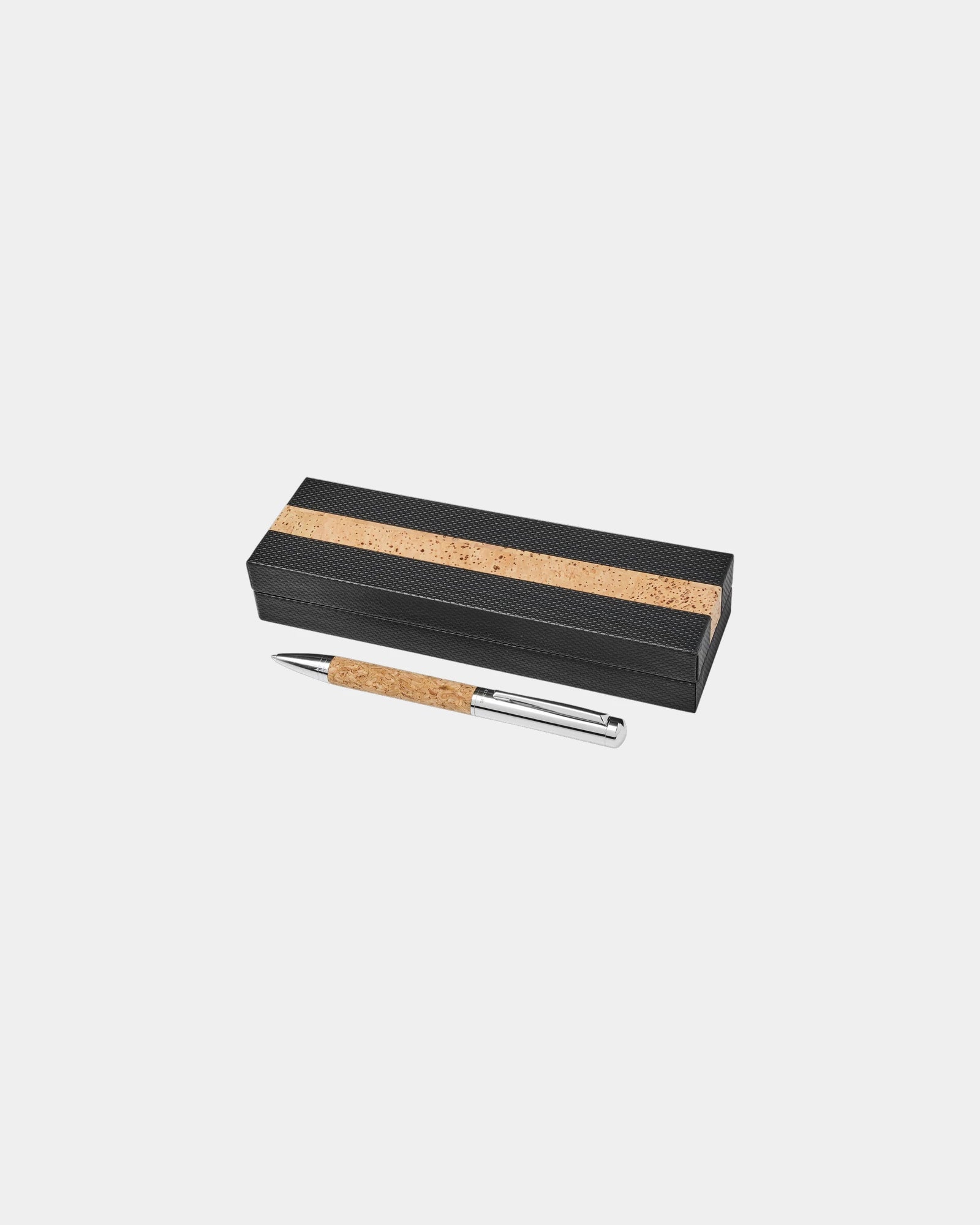 Stylo à bille liège Cortegana à personnaliser - Naturel