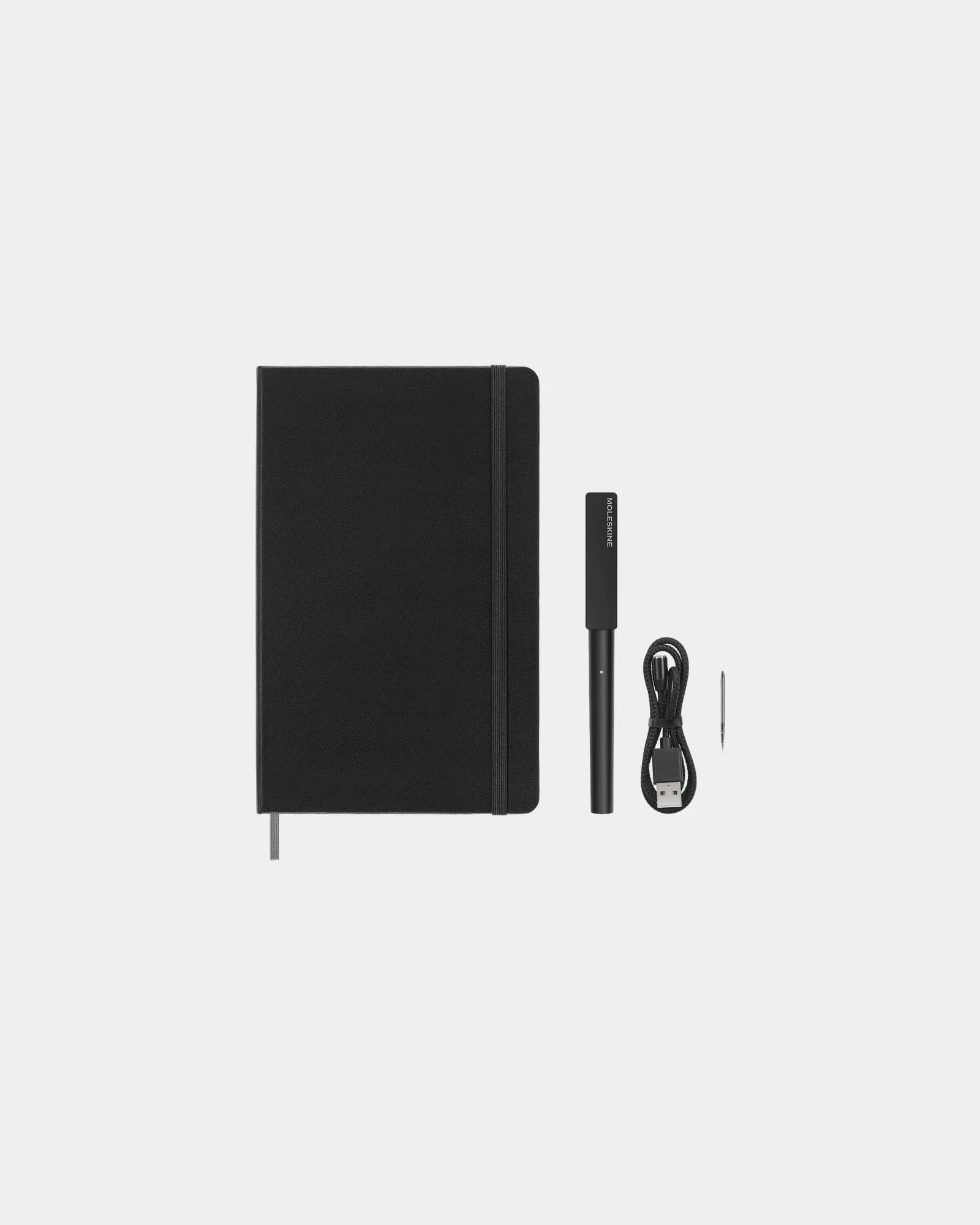 Set d'écriture Moleskine Smart à personnaliser - Noir
