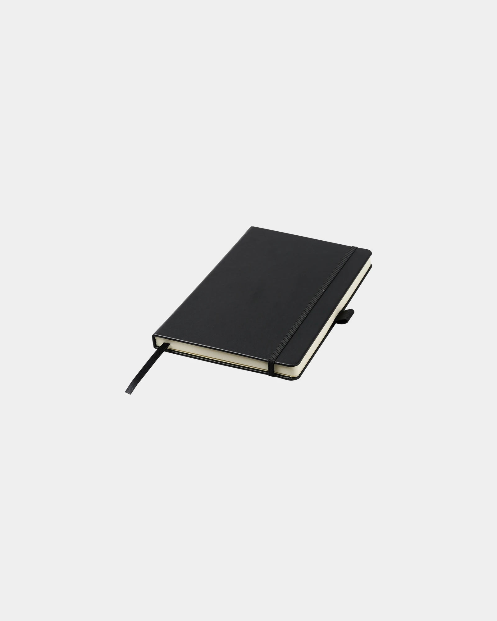 Carnet A5 en cuir PU à personnaliser - Noir