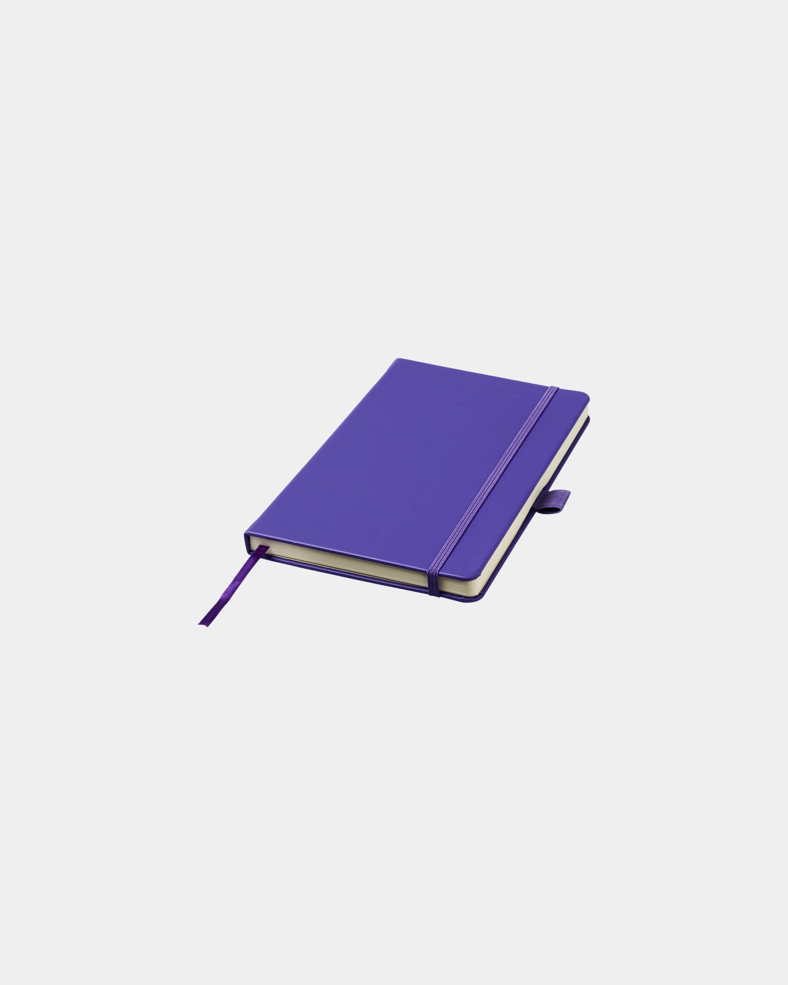 Carnet A5 en cuir PU à personnaliser - Violet