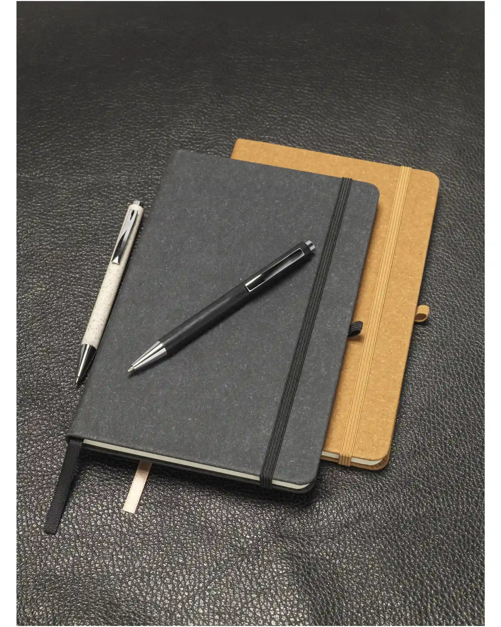 Carnet cuir éco-responsable A5 à personnaliser - 7
