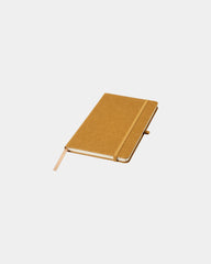 Carnet cuir éco-responsable A5 à personnaliser - Marron