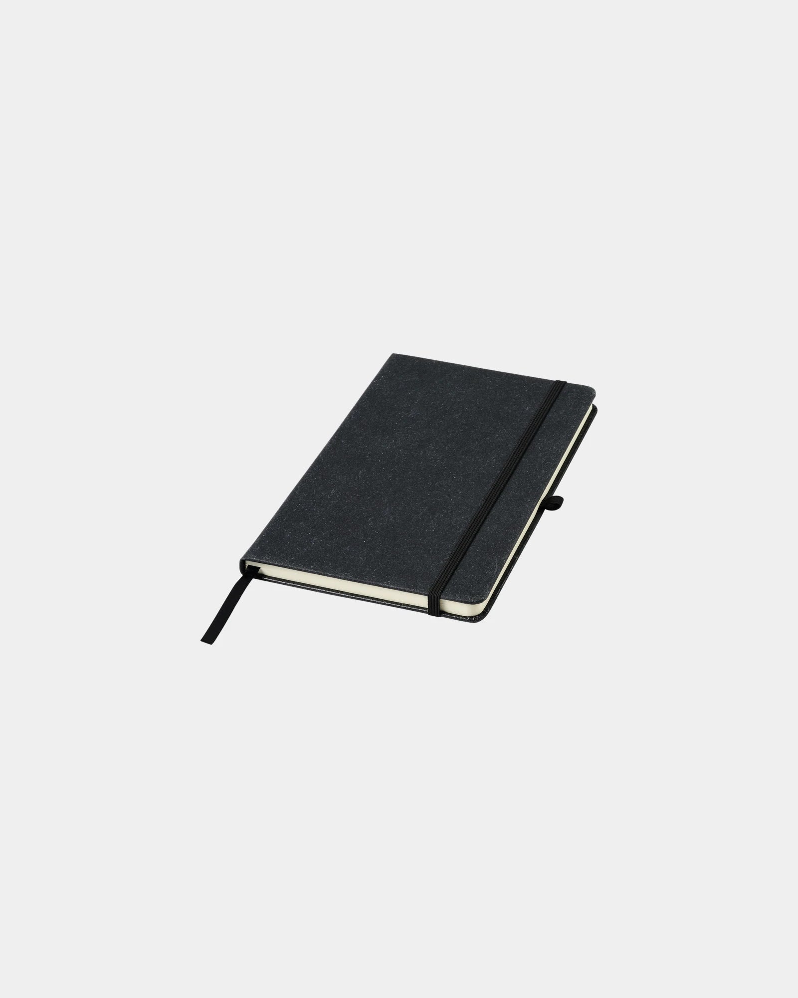 Carnet cuir éco-responsable A5 à personnaliser - Noir