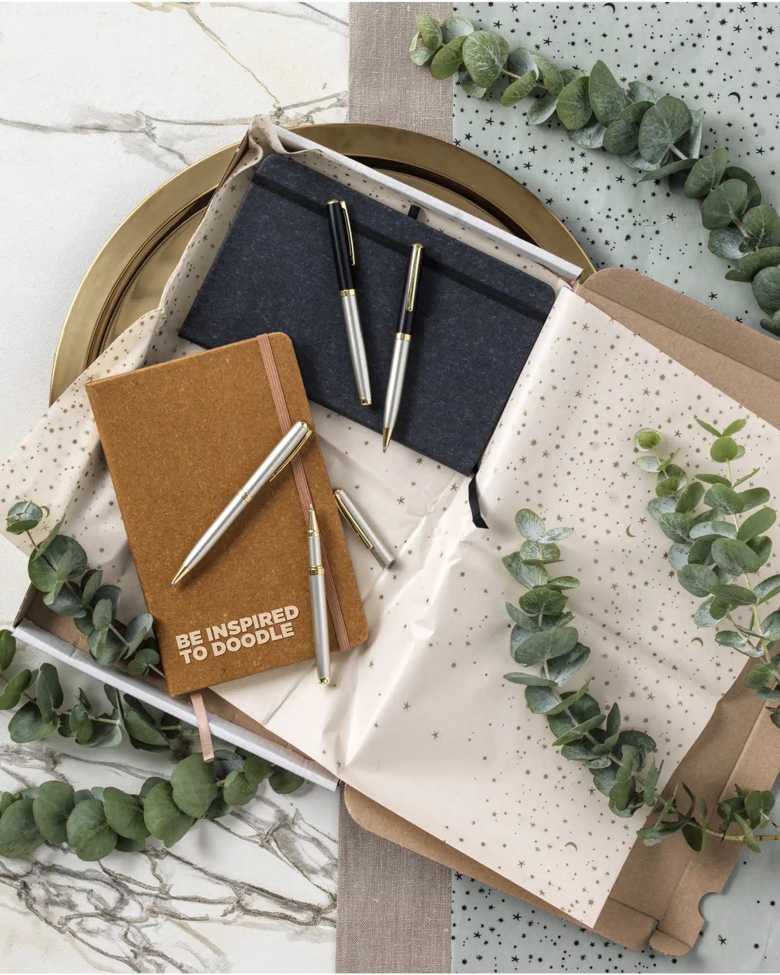 Carnet cuir éco-responsable A5 à personnaliser - 3