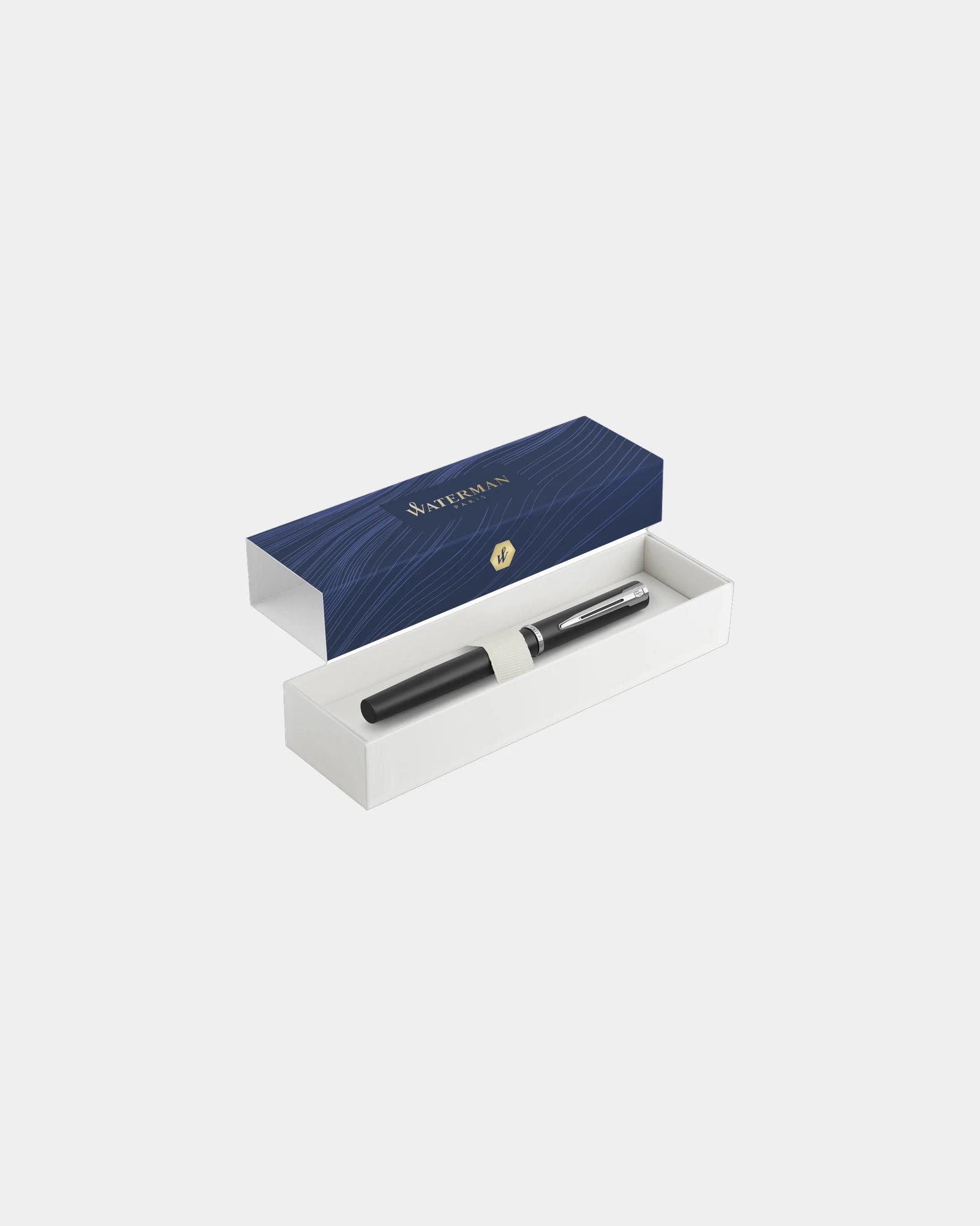 Stylo roller métal Waterman Allure à personnaliser - Noir