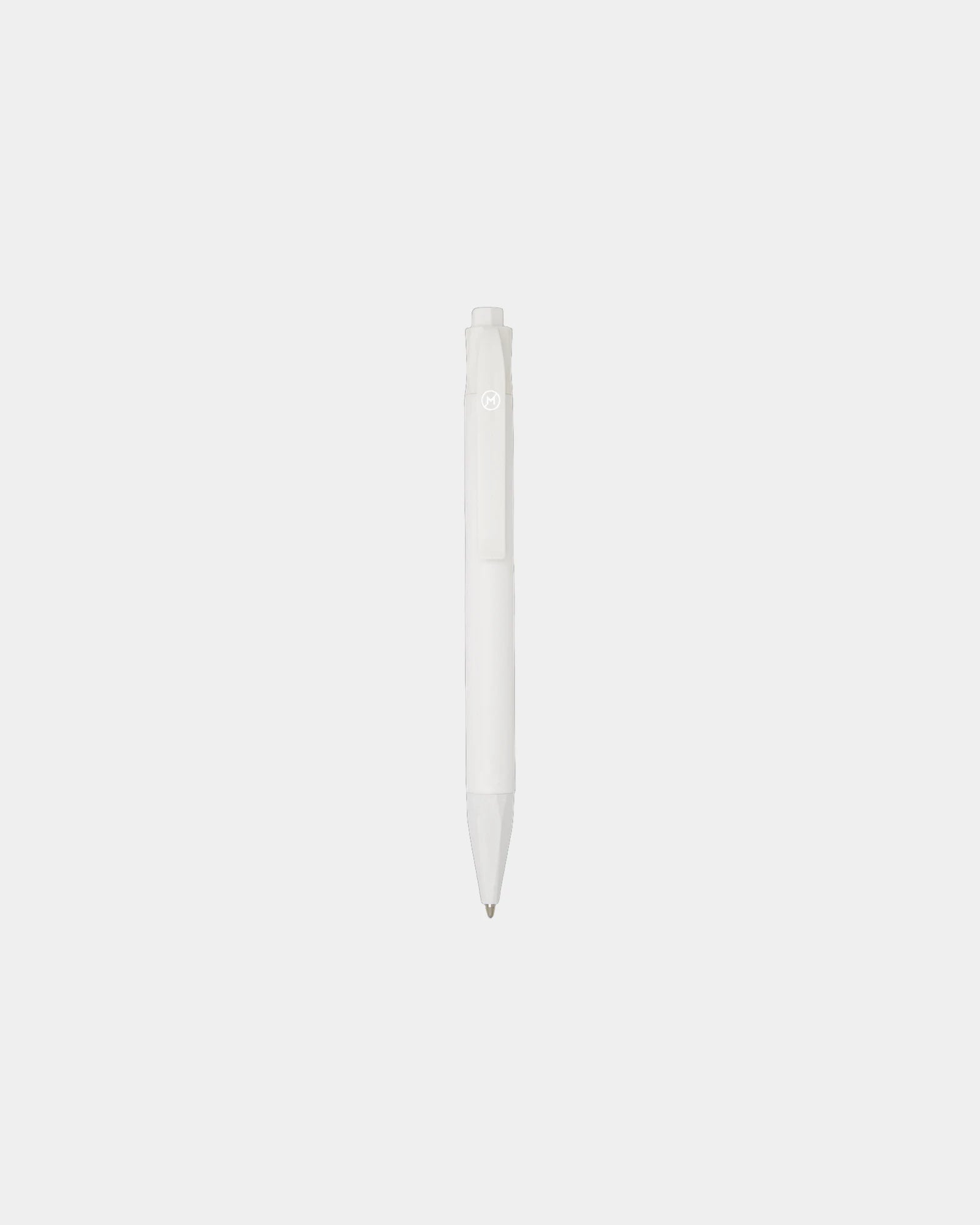 Stylo bille PLA éco-responsable à personnaliser - Blanc