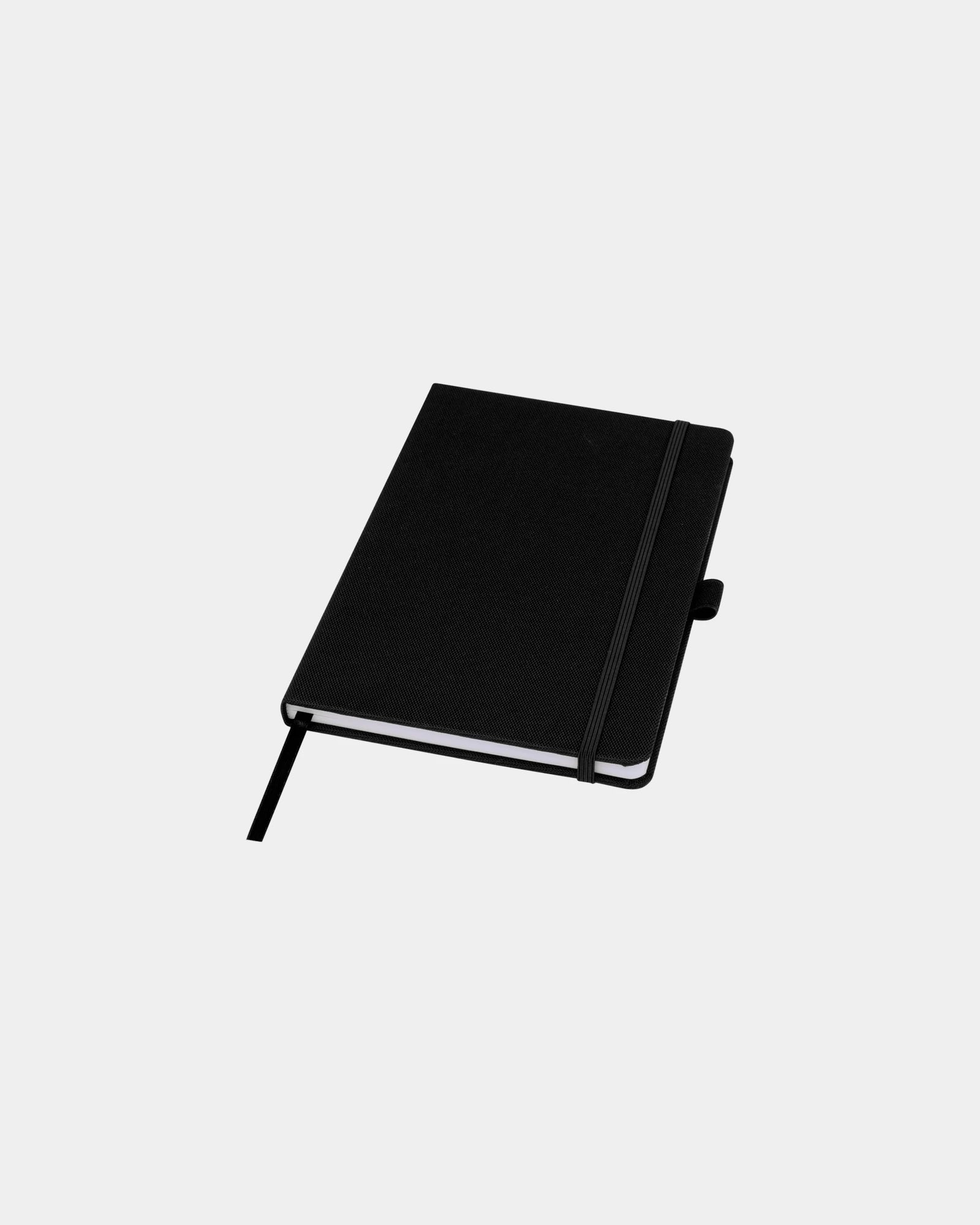 Carnet A5 en papier recyclé à personnaliser - Noir