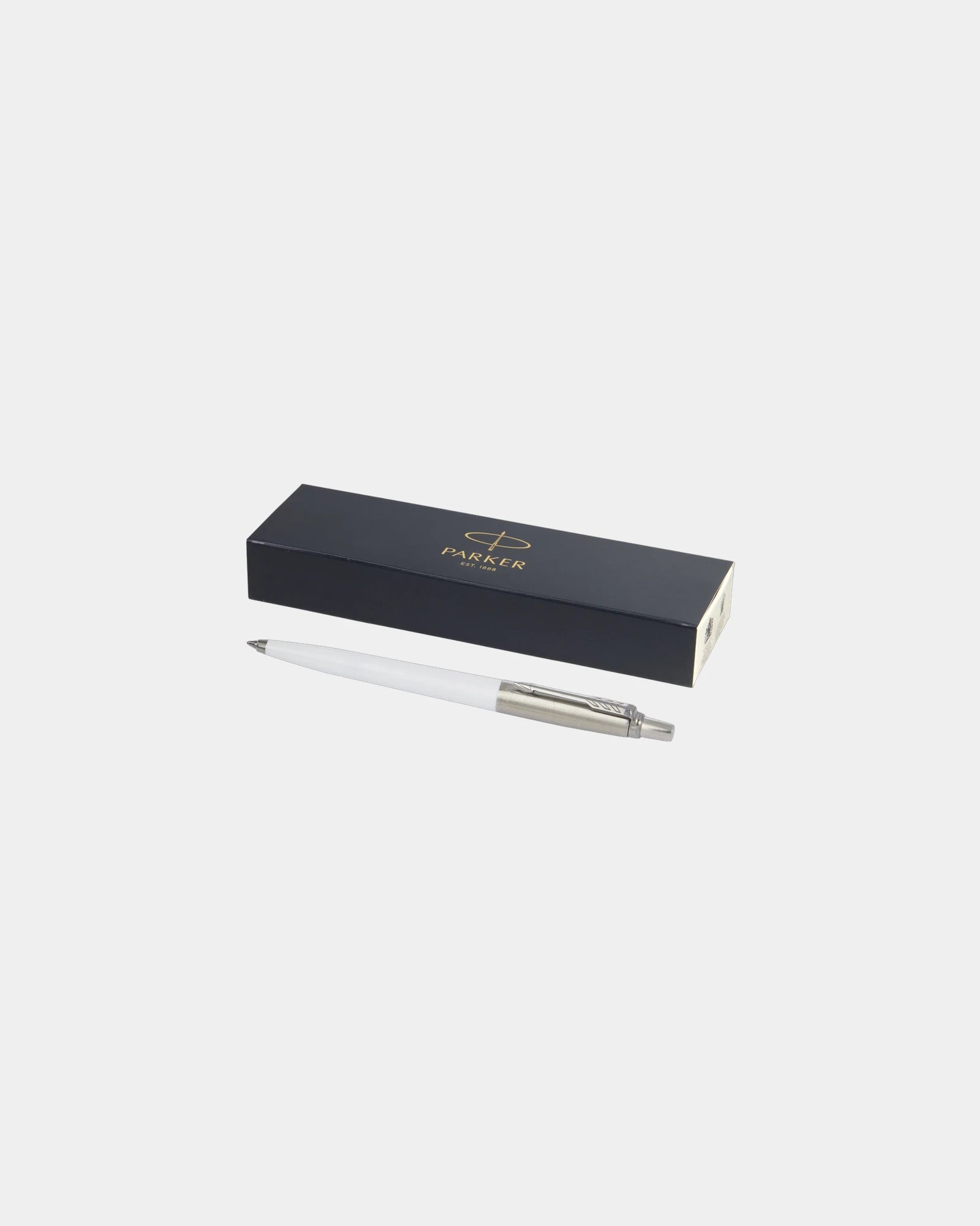 Stylo bille recyclé Parker Jotter à personnaliser - Blanc