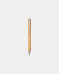 Coffret cadeau stylo bille et roller en bambou à personnaliser - 1