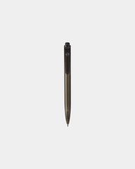 Stylo bille plastique recyclé Thalaasa à personnaliser - Noir