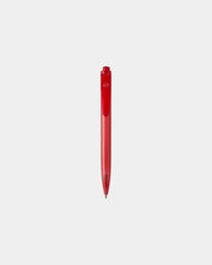 Stylo bille plastique recyclé Thalaasa à personnaliser - Rouge