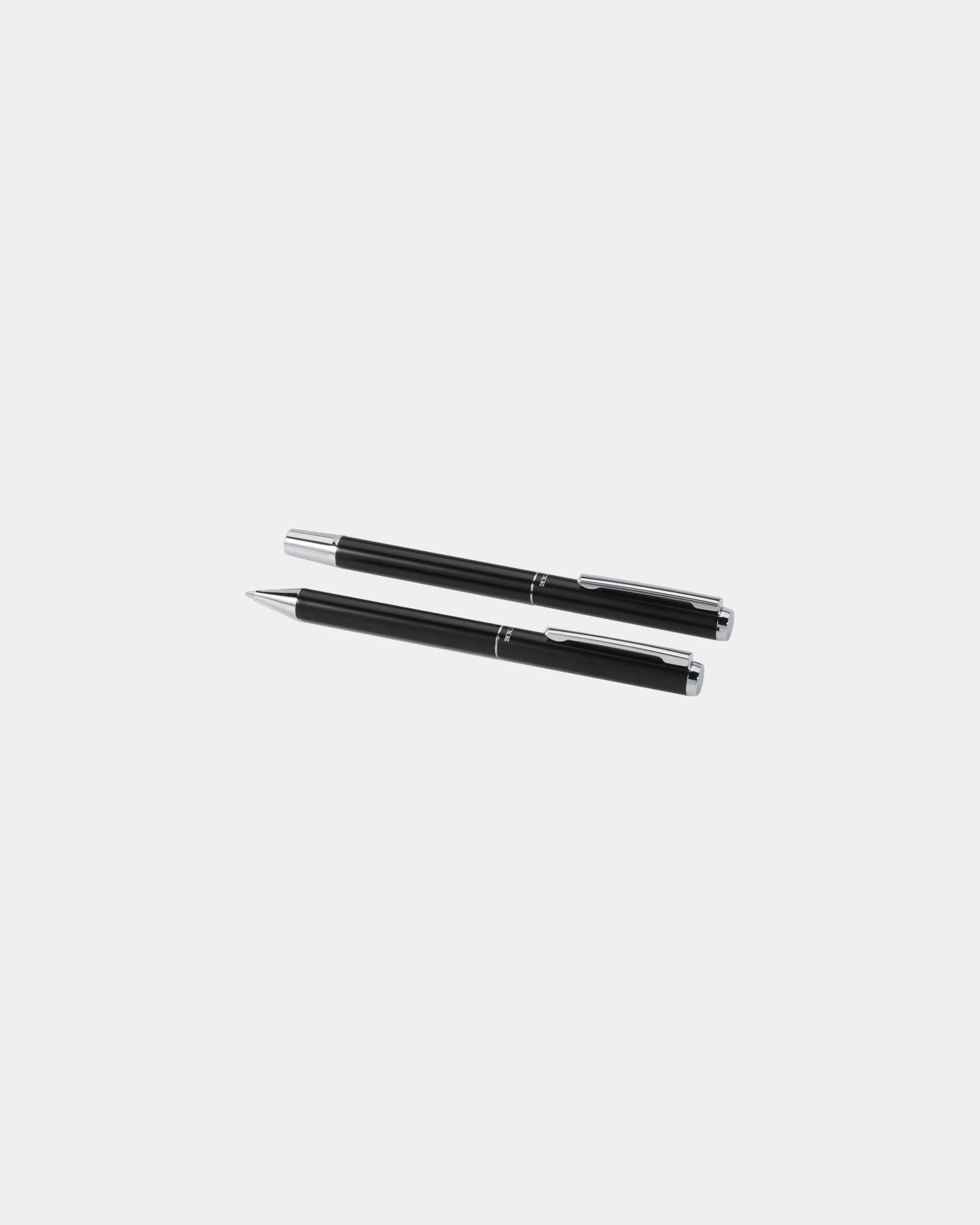 Ensemble-cadeau stylo bille et roller aluminium recyclé à personnaliser - 6