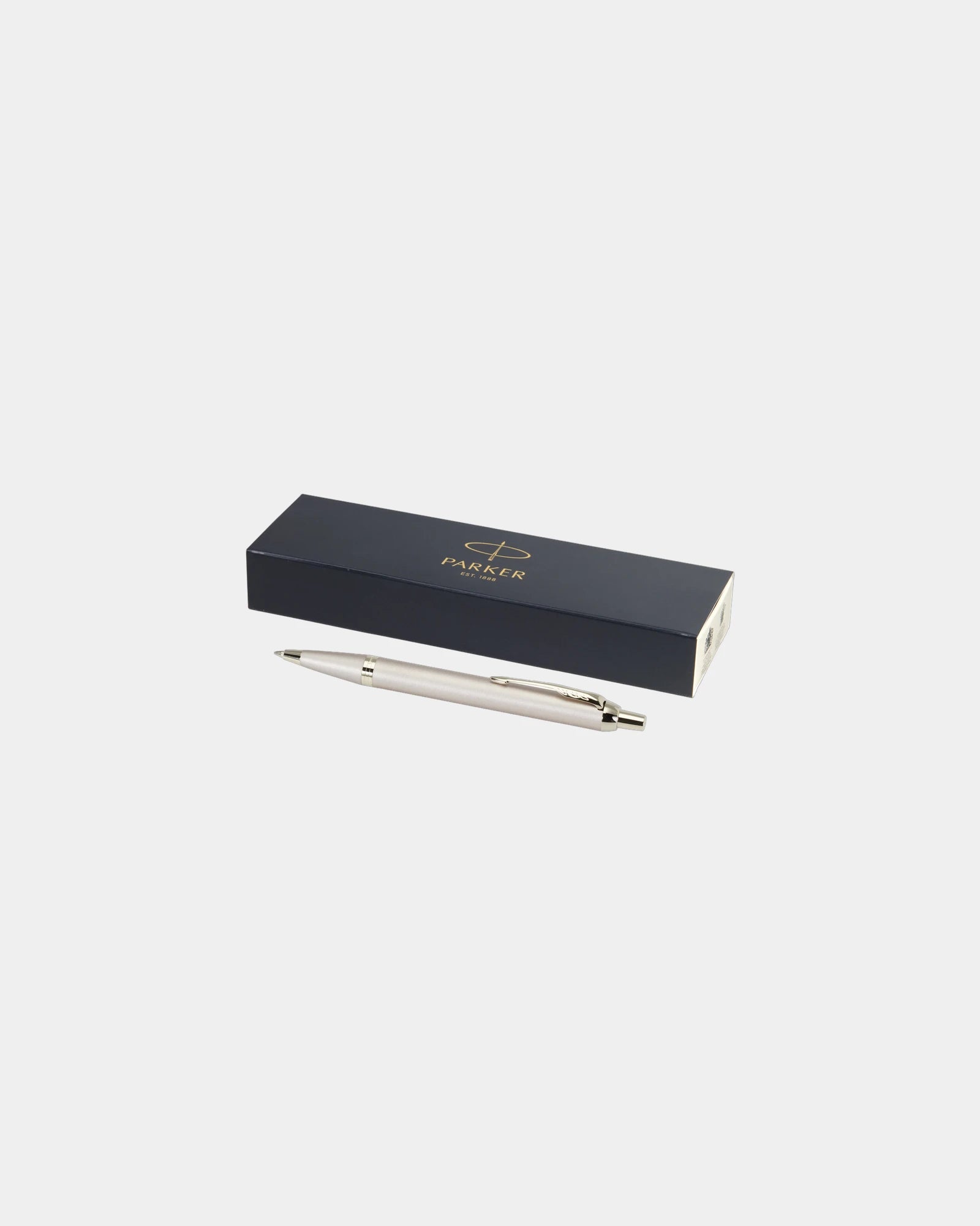 Stylo bille métal Parker IM à personnaliser - Champagne