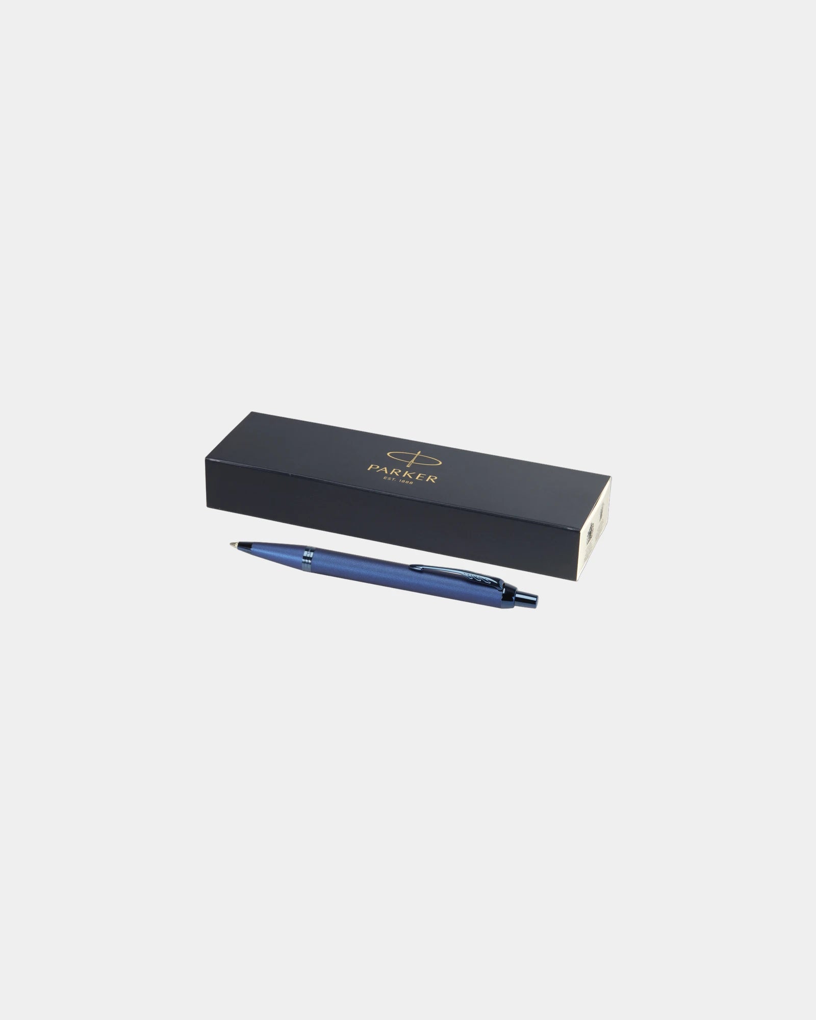 Stylo bille métal Parker IM à personnaliser - Bleu
