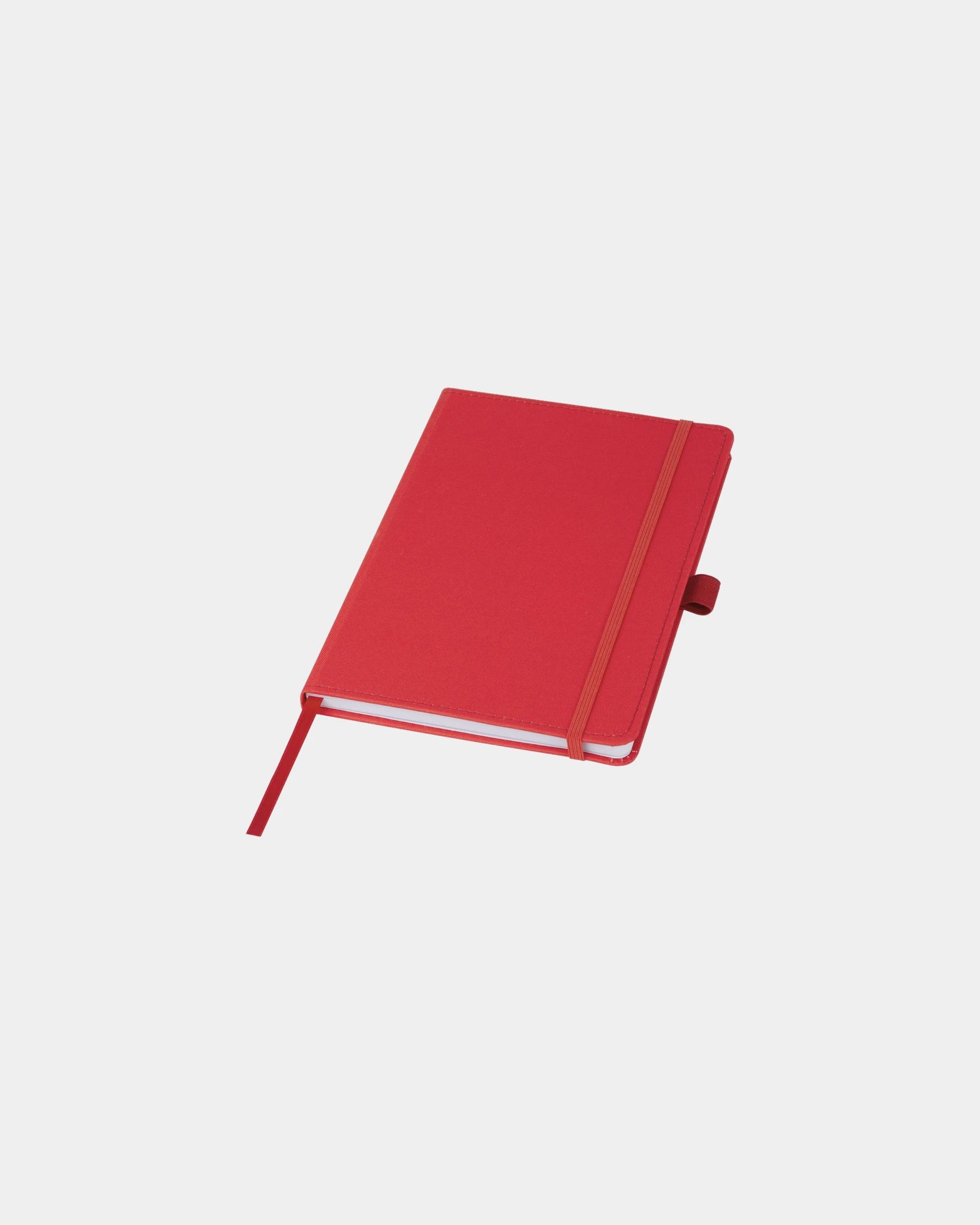 Carnet en plastique recyclé Thalaasa à personnaliser - Rouge