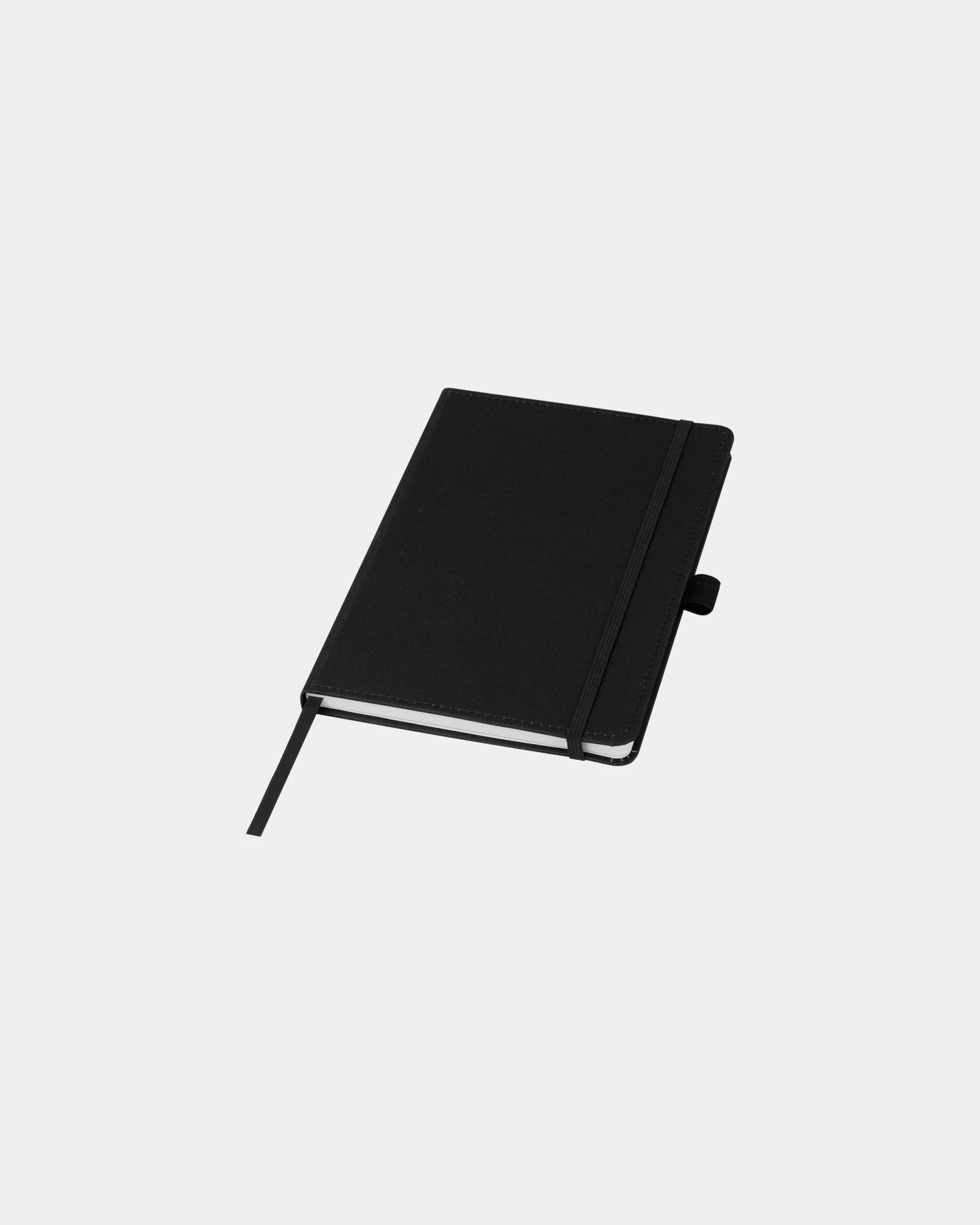 Carnet en plastique recyclé Thalaasa à personnaliser - Noir