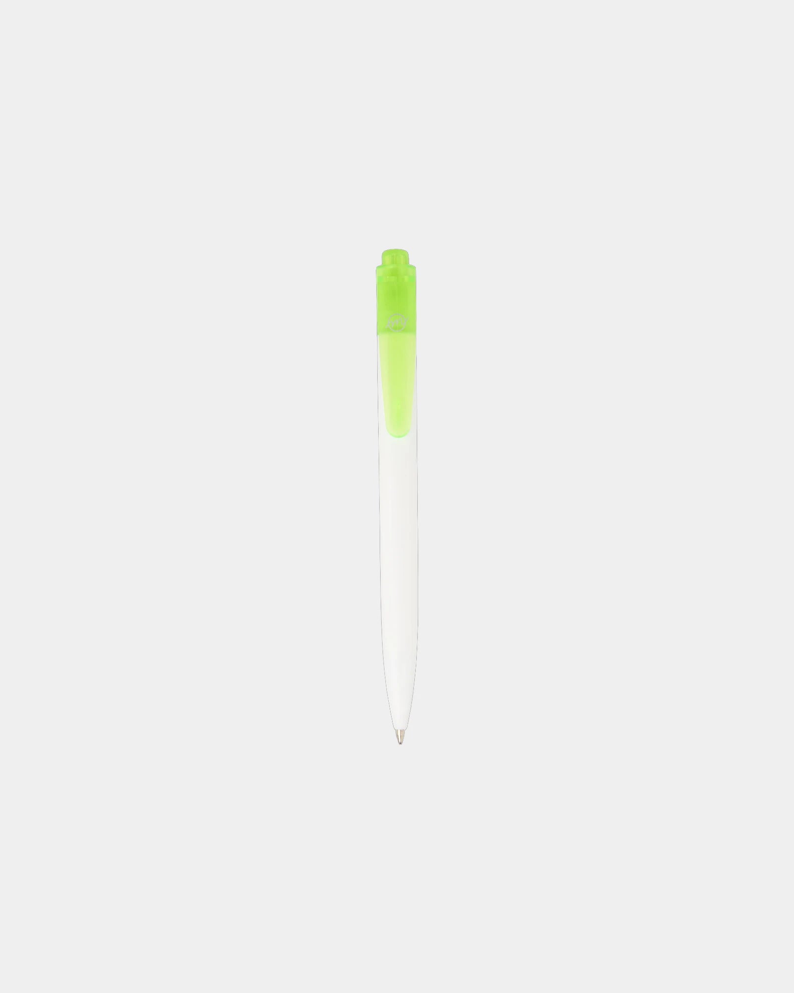 Stylo bille plastique recyclé Thalaasa à personnaliser - Vert Translucide