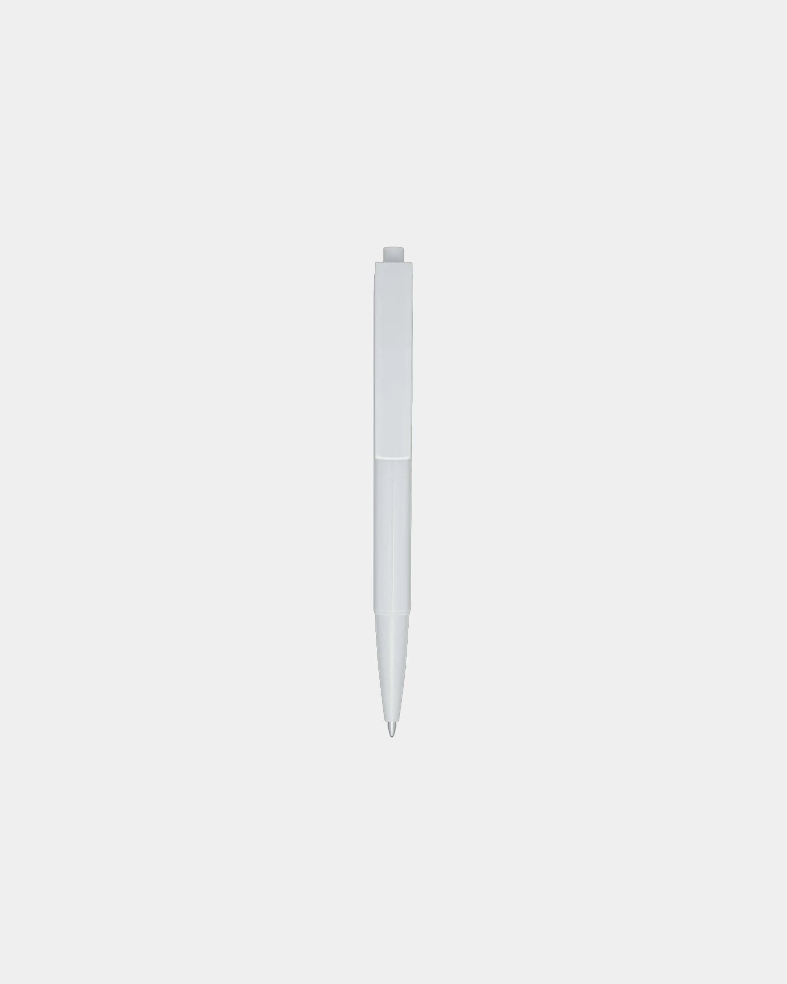 Stylo bille en plastique recyclé à personnaliser - Blanc