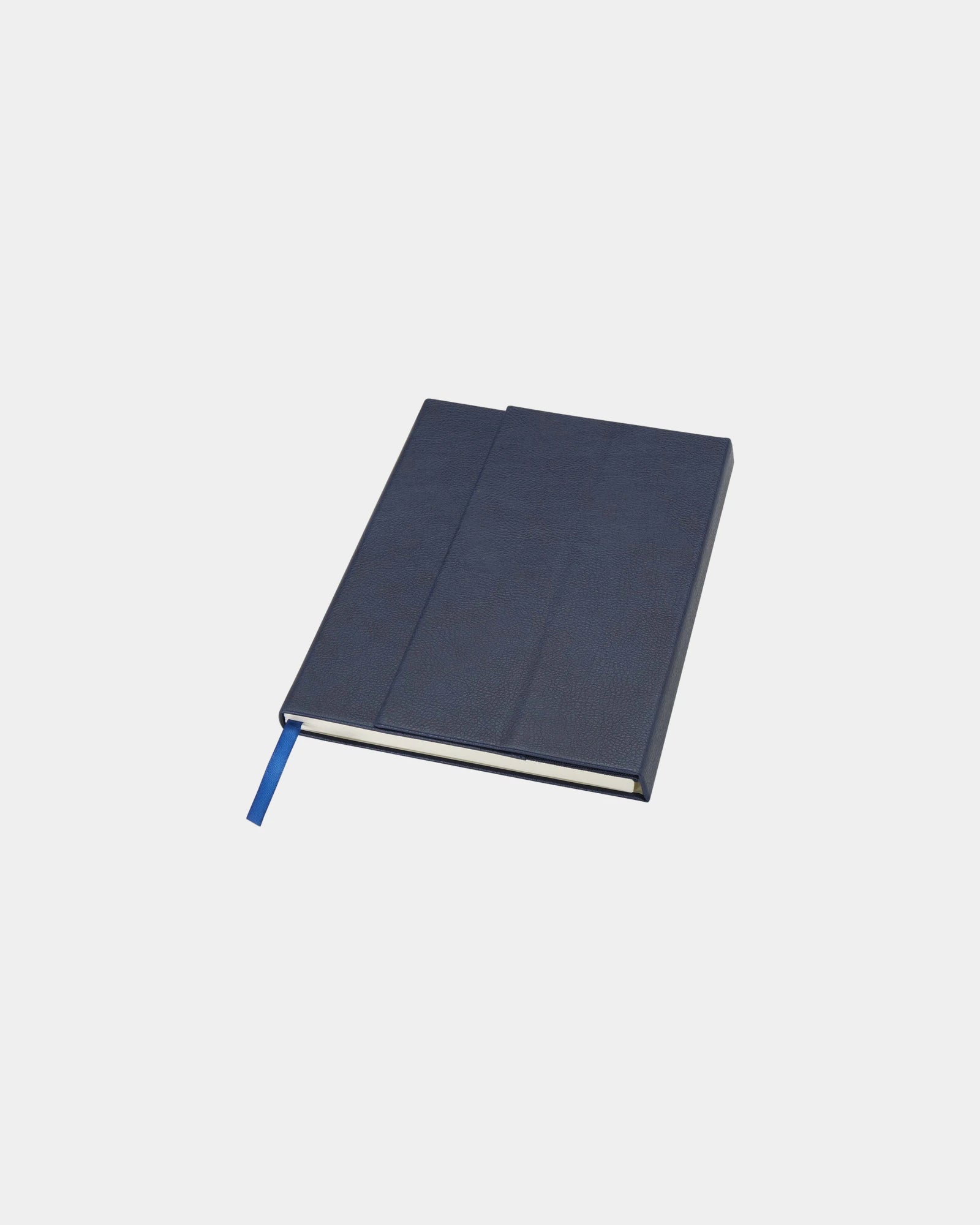 Carnet à couverture rigide PU recyclé Alejandra A5 - Bleu Océan