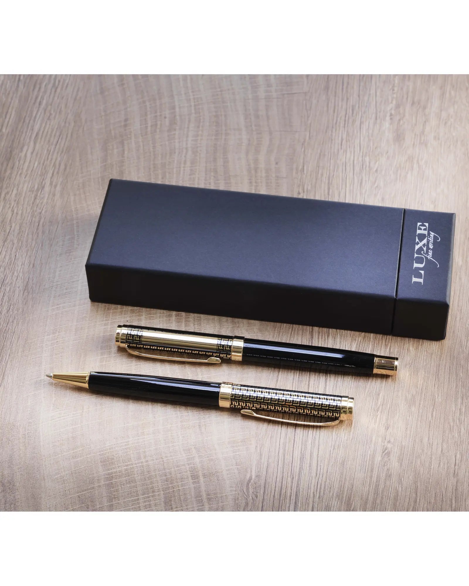 Parure de stylos en laiton recyclé à personnaliser - 4