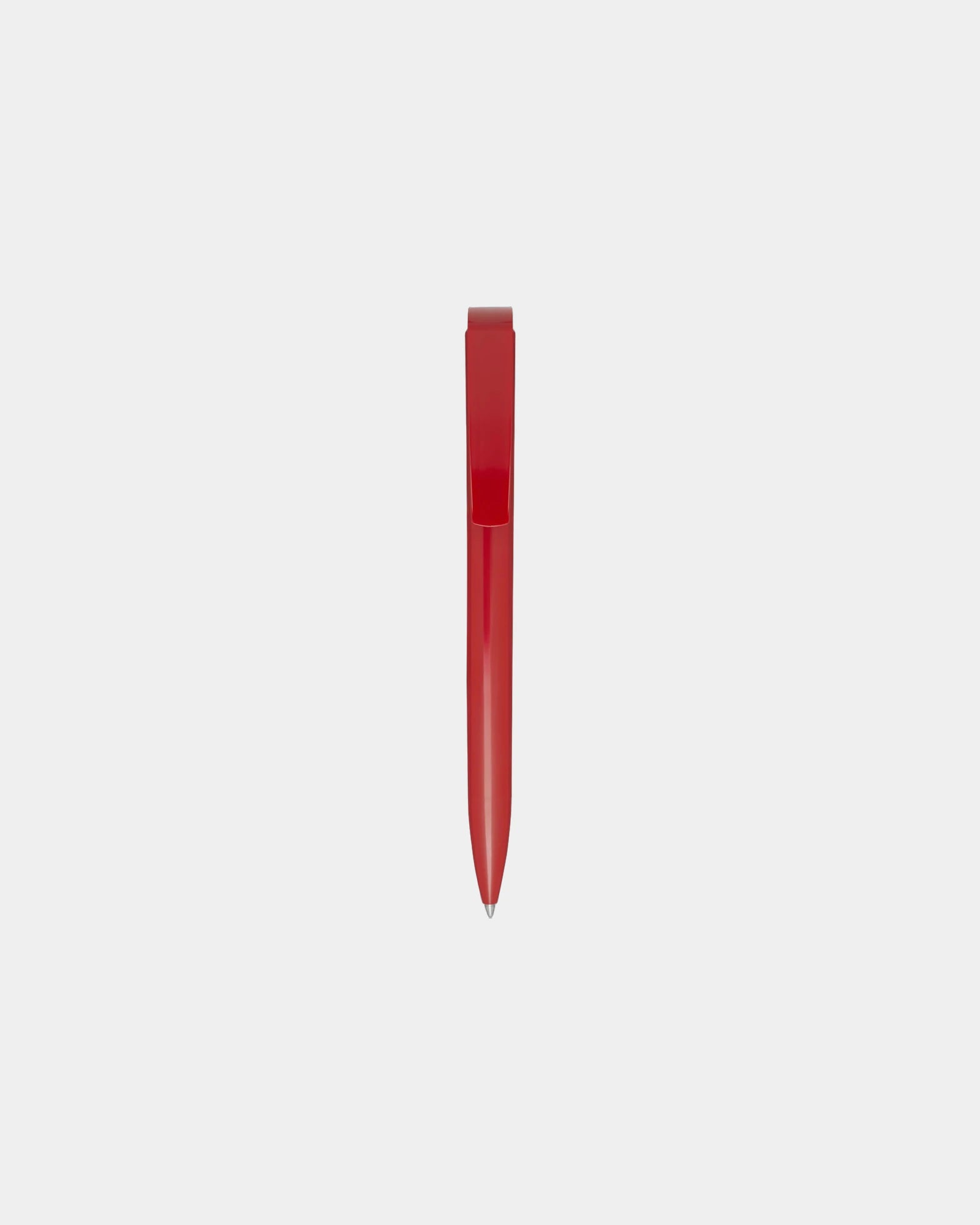 Stylo bille plastique recyclé à personnaliser - Rouge