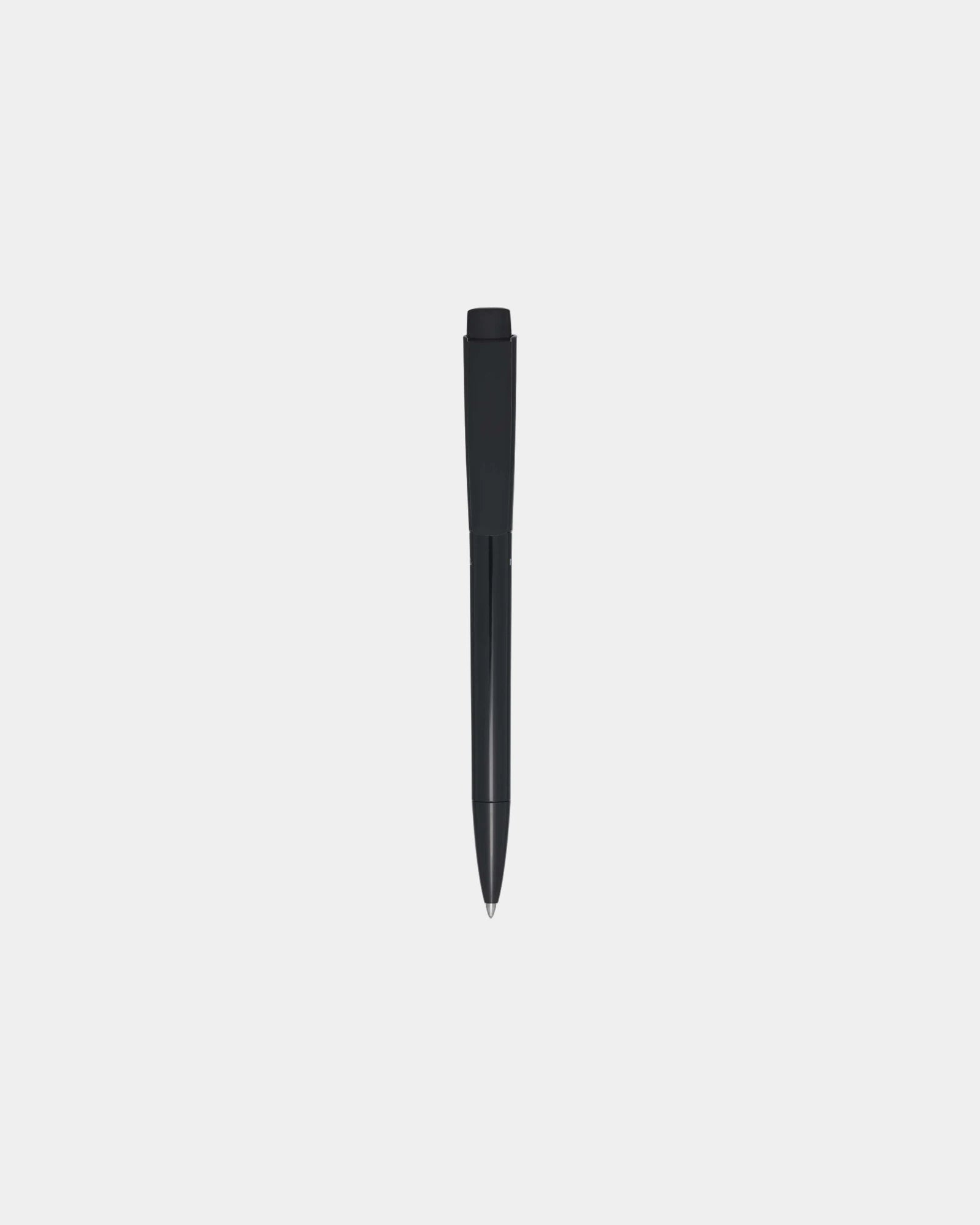 Stylo bille plastique recyclé à personnaliser - Noir