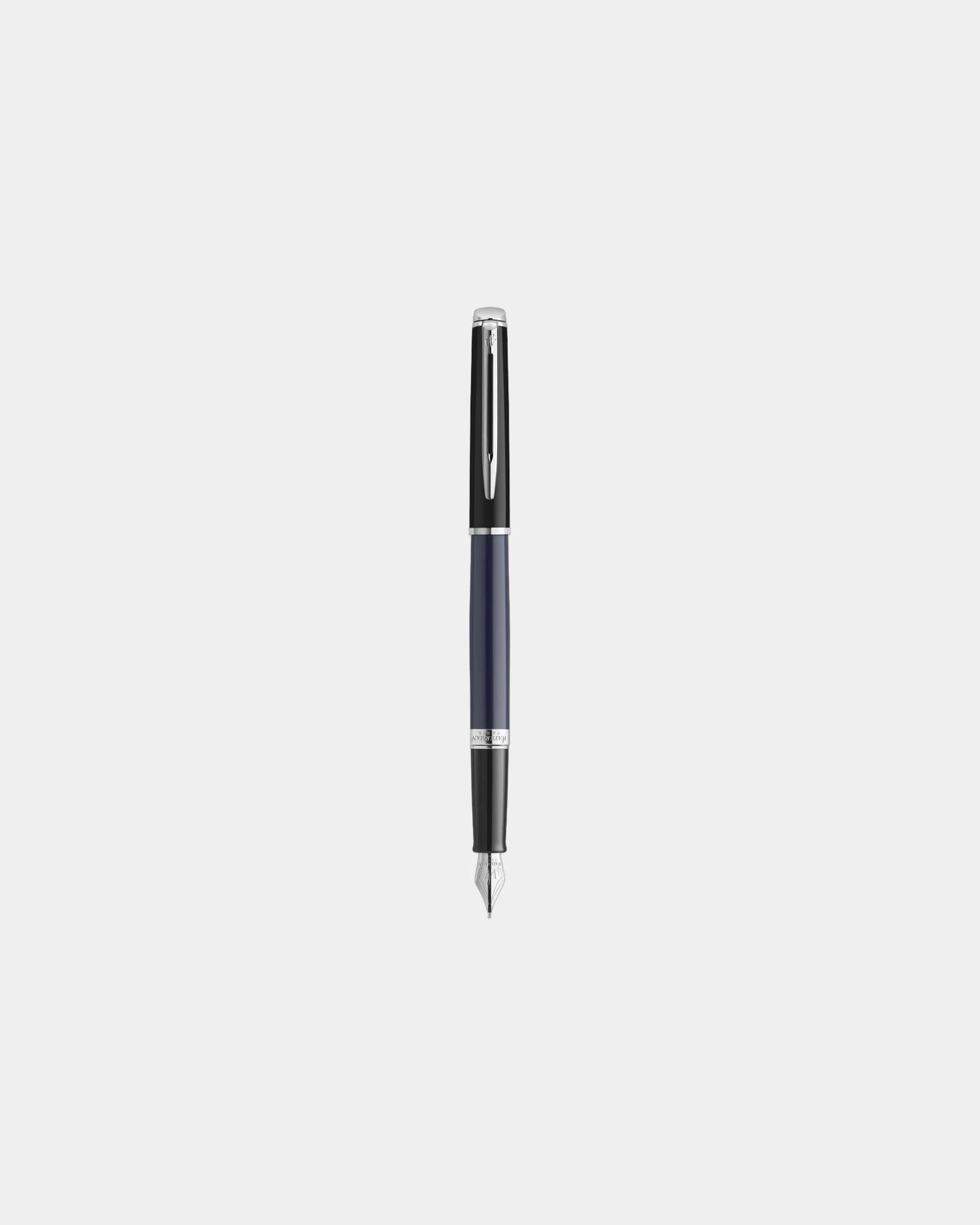 Stylo plume métal Waterman Hemisphere à personnaliser - Bleu