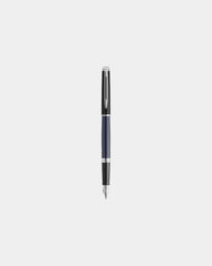 Stylo plume métal Waterman Hemisphere à personnaliser - Bleu