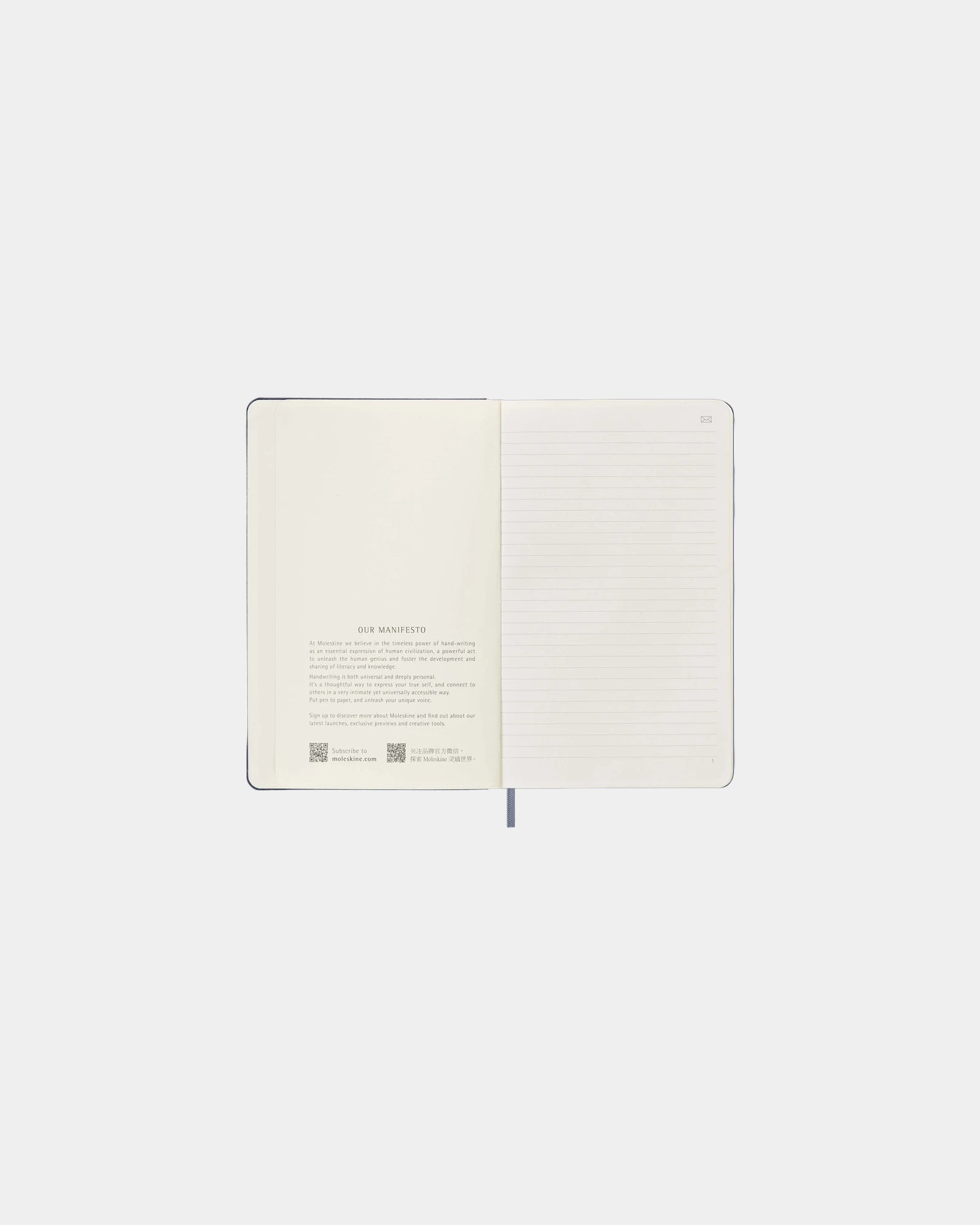 Carnet ligné papier certifié FSC Moleskine Smart à personnaliser - 3
