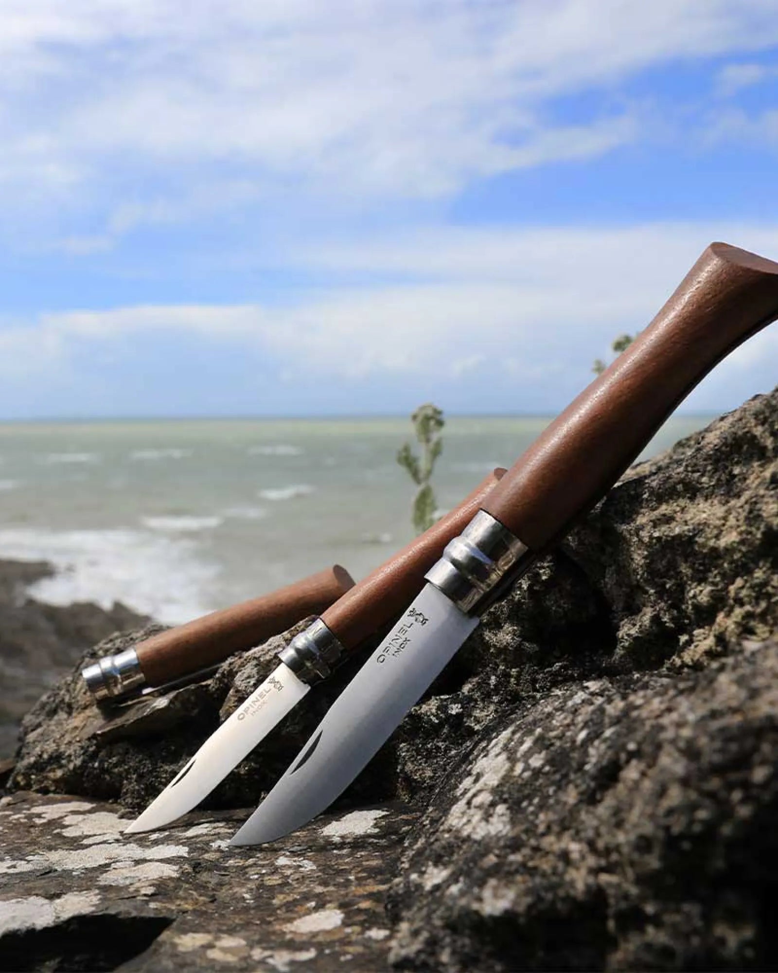 Couteau acier inoxydable Opinel N°09 Chêne à personnaliser - 8