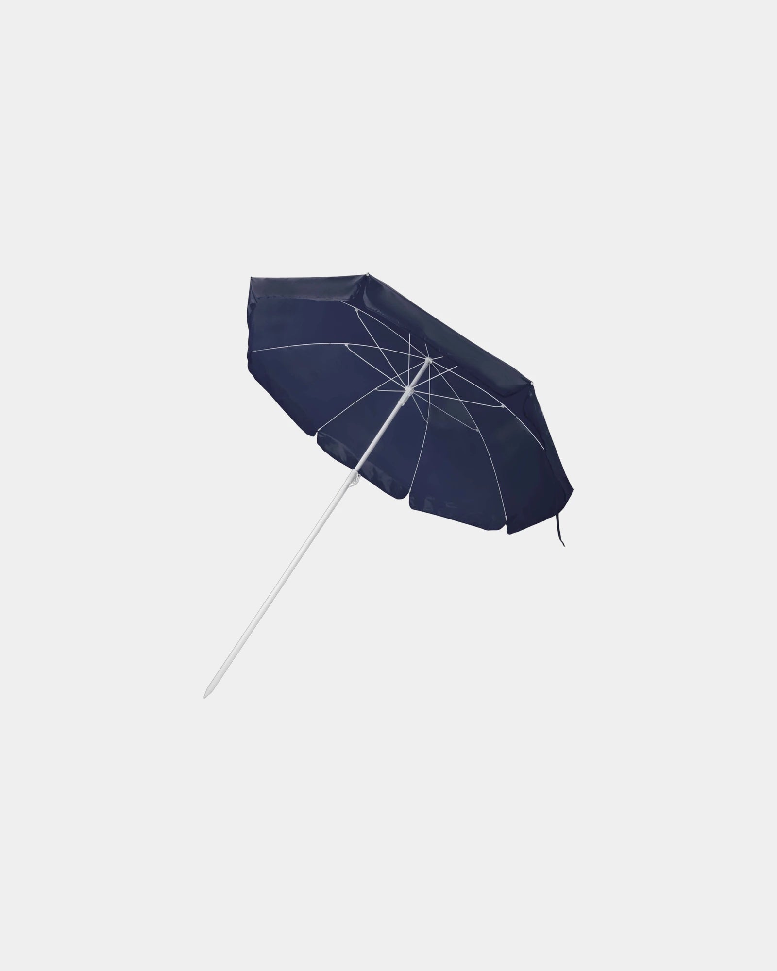 Parasol de plage polyester Ø162 cm à personnaliser - Marine