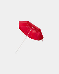 Parasol de plage polyester Ø162 cm à personnaliser - Rouge