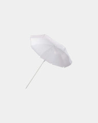 Parasol de plage polyester Ø162 cm à personnaliser - Blanc