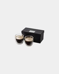 Verres espresso isothermes double paroi 70 ml à personnaliser - Translucide