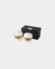 Ensemble de verres à café isothermes 200 ml à personnaliser - Translucide
