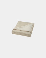 Plaid polaire sherpa douce Springwood à personnaliser - Blanc Cassé