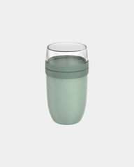Pot repas isotherme 750+300 ml à personnaliser - Sauge