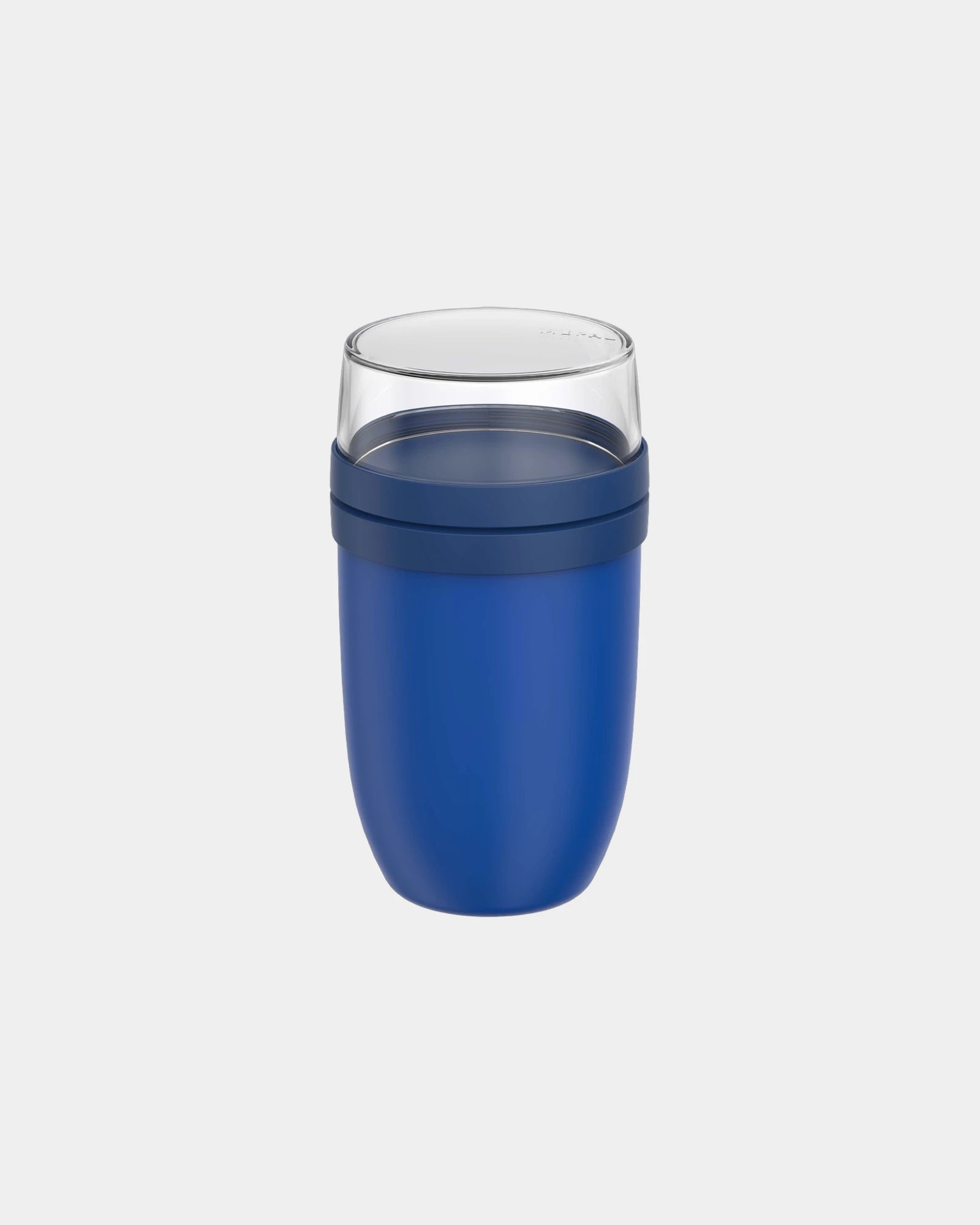 Pot repas isotherme 750+300 ml à personnaliser - Bleu Vif