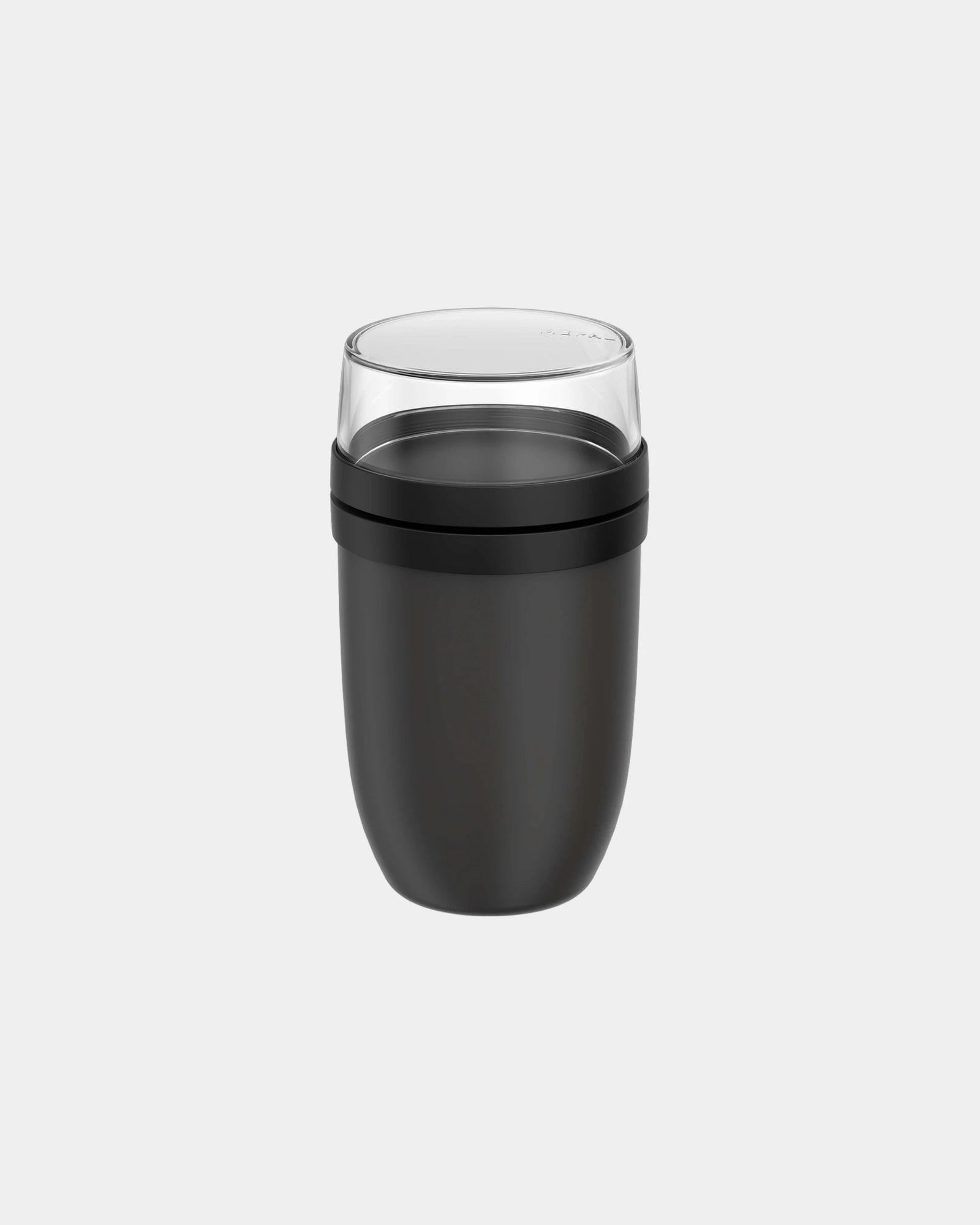Pot repas isotherme 750+300 ml à personnaliser - Noir