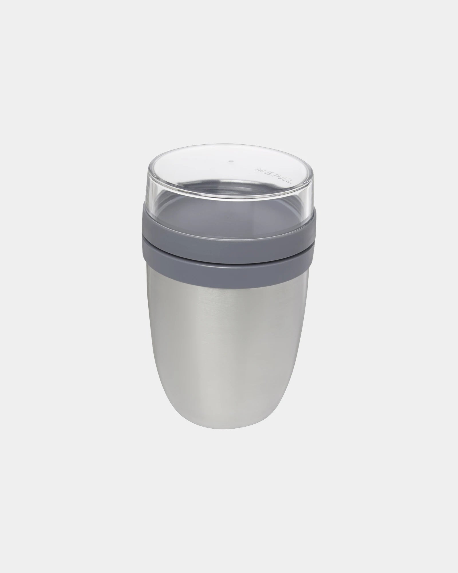 Bol isotherme acier 500ml Ellipse à personnaliser - Argent
