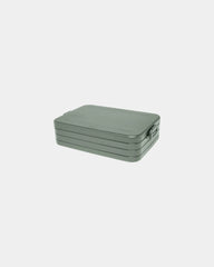 Boîte à déjeuner plastique ABS 1500 ml à personnaliser - Sauge