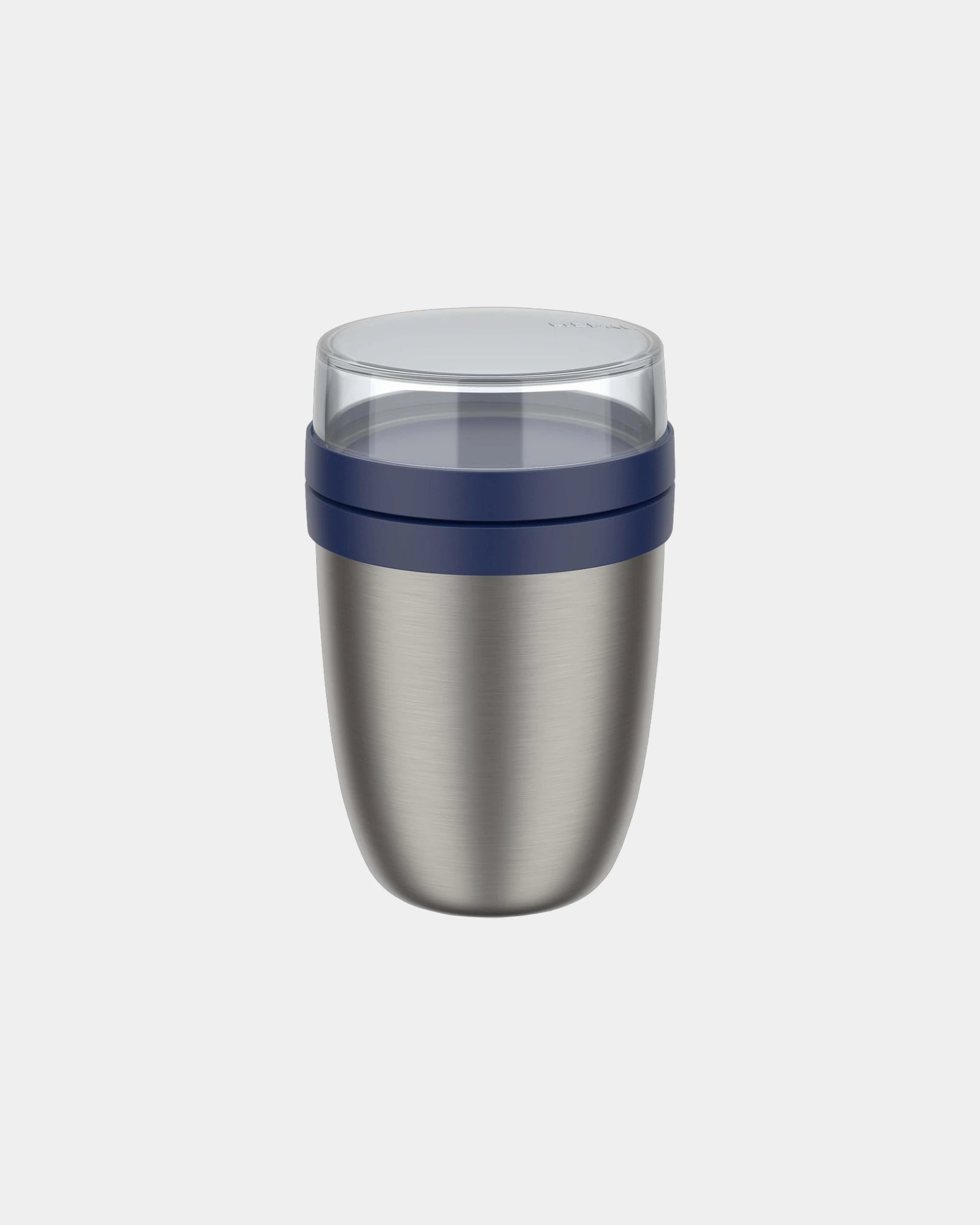 Lunch box isotherme acier inox 500ml à personnaliser - Bleu Vif