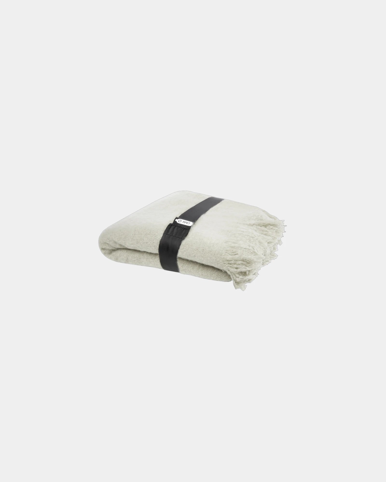 Couverture RPET certifié GRS à personnaliser - Gris Clair