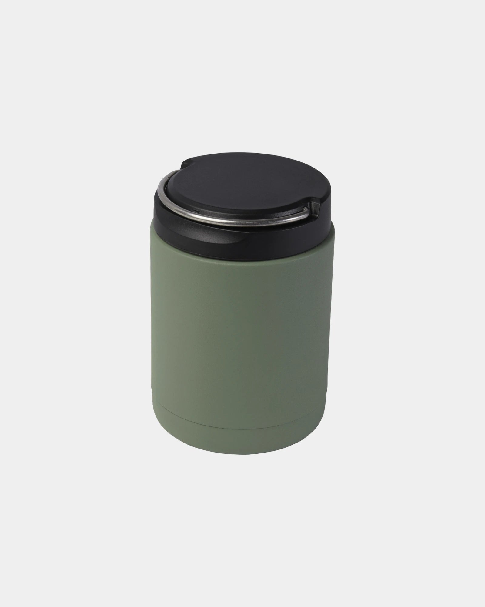 Bocal à déjeuner acier inoxydable recyclé 500 ml à personnaliser - Vert Bruyère