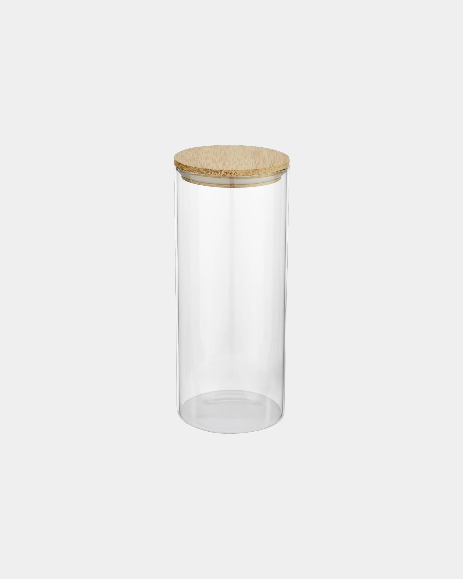 Récipient alimentaire en verre 940 ml à personnaliser - Naturel