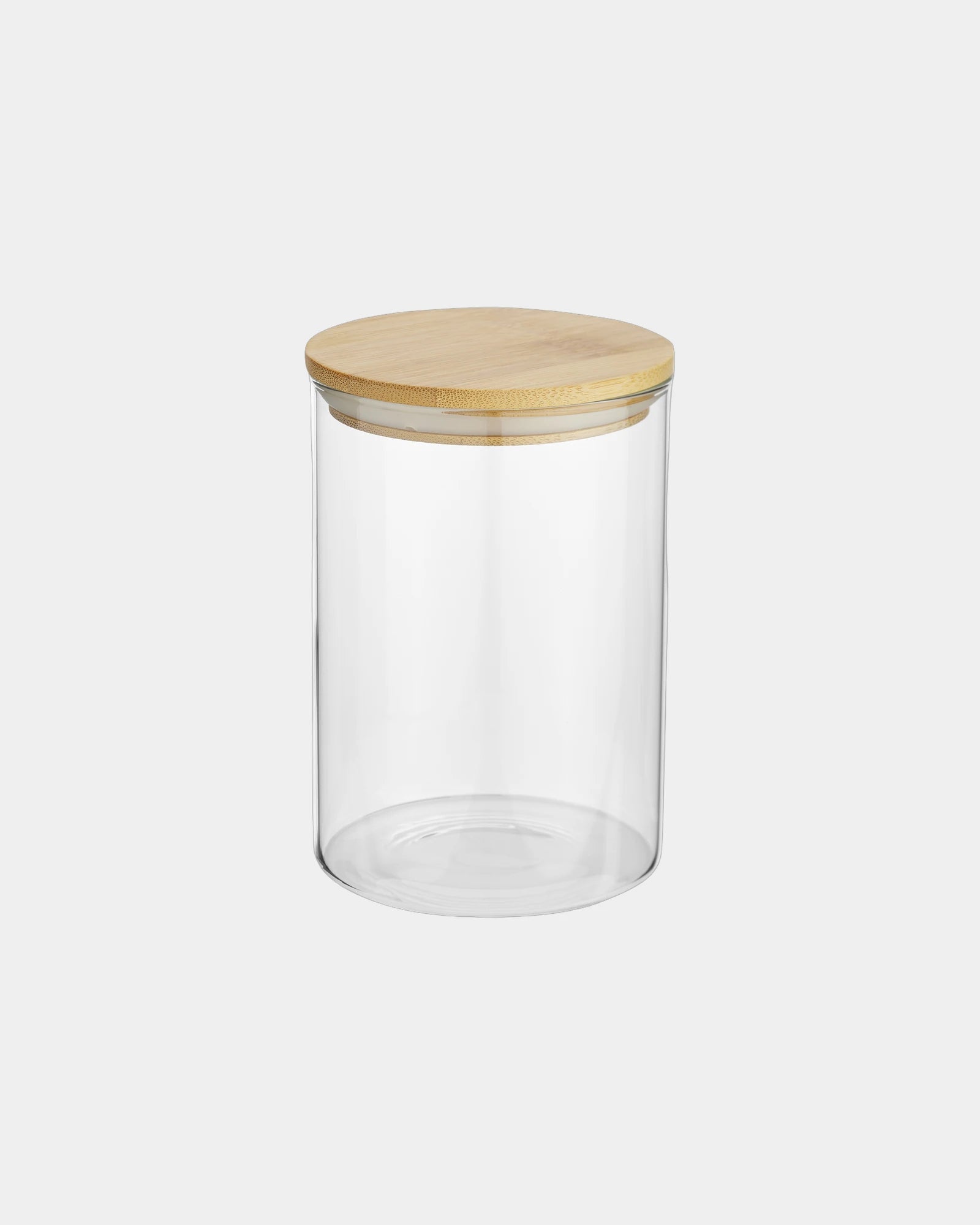 Récipient alimentaire en verre 550 ml à personnaliser - Naturel